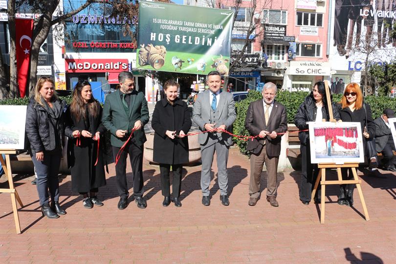 15. ULUSLARARASI TARIM ORMAN VE İNSAN FOTOĞRAF SERGİSİ AÇILDI