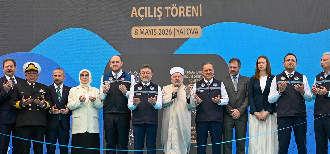 MARMARA SU ÜRÜNLERİ KONTROL VE DENETİM MERKEZİ BAKANIMIZ İBRAHİM YUMAKLI TARAFINDAN AÇILDI