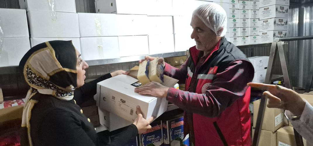 SÜT VE SÜT ÜRÜNLERİNE YÖNELİK DENETİMLER SÜRÜYOR