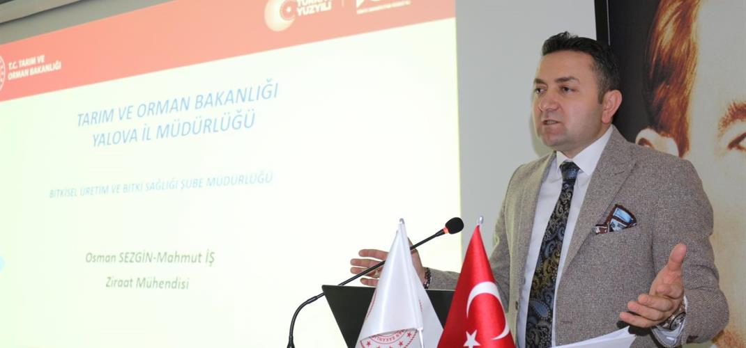 BİTKİ KORUMA ÜRÜNLERİNDE B-REÇETE UYGULAMASI HAKKINDA BİLGİLENDİRME TOPLANTISI GERÇEKLEŞTİRİLDİ